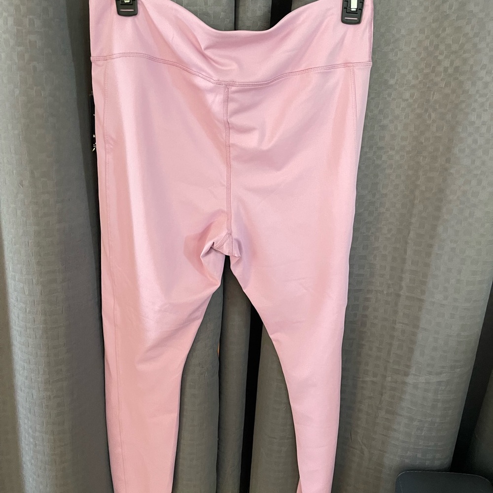Avia Women's Performance Leggings size xxl (20) color Misty Mauve B-3 - Picture 8 of 12